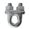 Clip de cable de acero Jinyou clip galvanizado conector de cable clip de lingote clip auténtico