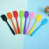 Raspador Transparente de Silicona Raspador de Crema Raspador para Hornear Pequeño y Grande Herramientas para Hornear Raspador para Pasteles Utensilios para Hornear