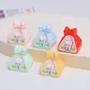 Tenda Gato Tridimensional Desenho Animado Feito à Mão DIY Acessórios de Joia Resina Cola Creme Pequenos Acessórios Furo Fivela de Sapato Material