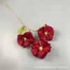 3 Orquídeas Artificiales para Salones de Bodas, Arreglos Florales, Flores Falsas para Exhibiciones en Centros Comerciales, Materiales Florales