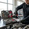 Conjunto de Ferramentas Profissional para Mecânicos com 142 Peças e Catracas de 72 Dentes