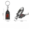 Cortador de Unha Cortador de Unha Dobrável Portátil com Cortador de Unha Dobrável Chaveiro Único Mini Cortador de Unha Flip