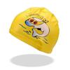 Gorro de natación nuevo para niños, niños y niñas, bebé, caricatura, moda, impermeable, protección para los oídos, estudiante, PU, gorro de natación para niños