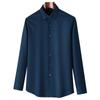 Camisa gruesa de invierno con forro polar cálido de cachemira para hombre, camisa básica de manga larga, a cuadros cepillada, casual de negocios, camisa gruesa