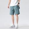 Shorts de Carga Deportivos para Exteriores para Hombre, Estilo Japonés Retro Simple Holgado, Elásticos Versátiles 086 Corte Holgado