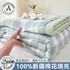 Colcha de Aire Acondicionado Clase A, Algodón Lavado, Colcha de Verano 100% Algodón Puro, Colcha Refrescante de Verano Individual/Doble, Colcha Fina 100% Algodón, Lavable a Máquina, Suave