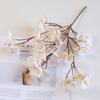 Amazon simulação transfronteiriça flor de pêssego ramos wintersweet flor decoração de casamento flor de seda flor artificial fábrica atacado