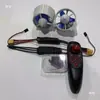Barco de Control Remoto 12V Sin Escobillas Robot Submarino Propulsor Barco Cebo Barco de Arrastre Red Barco de Rescate Juego de Motor Submarino