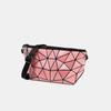 Bolsa Feminina Corrente Bolsa Transversal Verão 2022 Nova Moda Estilo Coreano Bolsa de Ombro Simples Estilo Chanel Bolsa com Corrente Xadrez Diamante