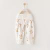 Calça de Bebê 100% Algodão Classe A Cintura Alta Proteção da Barriga Calça de Bebê com Abertura na Virilha Calça Infantil Primavera e Outono Roupa Externa Roupas Infantis Anyang
