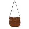 Bolso Tejido Hueco de Gran Capacidad para Mujer 2026 Nuevo Estilo Coreano Transfronterizo Bolso Simple para Debajo del Brazo Bolso Tote Casual para Viajar