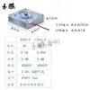 Ventoinha de resfriamento para placa de vídeo de computador 5V12V, dissipador de calor para chip semicondutor, bloco de resfriamento de alumínio puro 4cm