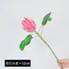 Pequeño ramo artificial de Orquídea Emperador para decoración de escenas, realista y de alta gama, adecuado para bodas