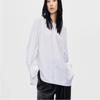 Jn*Para 2026 Primavera Nueva Ropa de Mujer Cuello Redondo Jersey Manga Larga Holgado y Cómodo Top de Algodón Camisa Casual para Mujer