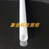 Accesorios para tubo LED caja de luz de pared publicidad iluminación de 320 grados con ranura para tarjeta tubo guía de luz equipo de entretenimiento tubo de luz redondo blanco lechoso