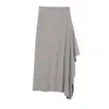 Ropa Europea y Americana Transfronteriza Aliexpress Ins Moda Popular Falda Midi Asimétrica
