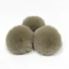 Directamente del fabricante: Bolas de Pelo Falso de Conejo de 8 cm, Accesorios de Bola de Felpa Coloridos para Ropa, Zapatos, Sombreros y Bolsos Hechos a Mano