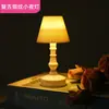 Luz Nocturna Retro Creativa Led Lámpara de Mesa Pequeña Dormitorio Dormitorio Mesita de Noche Luz de Ambiente Decoración de Escritorio Estilo Europeo Adornos Pequeños