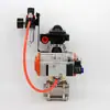 Shanghai Qinzhuan QYFM Acero Inoxidable 304 Hebilla de Alambre Válvula de Bola Neumática de Tres Piezas Q611f-16p Suministro Directo de Fábrica