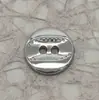 Botones Metálicos Retro de Dos Ojales, Botones para Camisa de Mezclilla, Tops de Punto para Traje, Accesorios para Ropa, Botones Redondos