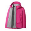 Niaojia Mismo Estilo Térmica de Cuero Soft Shell Chaqueta de Pareja Impermeable Cortavientos Chaqueta de Hombre Chaqueta de Mujer Venta al por Mayor