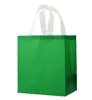 Bolsas de Tecido Não Tecido, Sacolas Laminadas para Embalagem de Takeaway, Embalagens Comerciais para Catering, Sacolas Espessas para Levar, à Prova de Vazamentos e Biodegradáveis