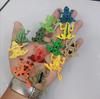 Simulación transfronteriza mini modelo de animal insecto plástico tortuga rana biología marina educación temprana juguetes cognitivos venta al por mayor
