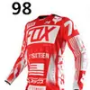 Ropa Nueva para Ciclismo Verano Hombres Ropa para Reducir la Velocidad Ropa para Ciclismo de Motocicleta Todoterreno Absorbente de Sudor y Transpirable de Manga Larga Ropa para Ciclismo Fox
