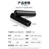 Mountain Bike Handle Cover Fibra de couro Surface Lock Shock Absorbing Non-slip Handle Cover Grip Acessórios de equitação