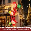 Decoração Inflável de Ar para Jardim de Natal Decoração de Ornamentos Infláveis de Duas Renas Puxando Trenó Decoração de Atmosfera Festiva de Natal Molde de Ar