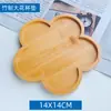 Posavasos de Bambú, Posavasos de Mosaico, Macetas Redondas Rectangulares para Suculentas y Flores, Posavasos de Bambú, Posavasos para Té en Varios Tamaños