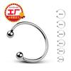 Anillo de bloqueo de metal de acero inoxidable para sexo adulto, productos sexuales para hombres, color abstinencia, anillo para glande, pene, aparato para coqueteo