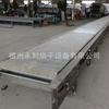 Línea transportadora industrial de placa de cadena, transportador de placa de hebilla de acero inoxidable, se utiliza para transporte de materiales, elevación y giro, se puede personalizar