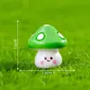 Materiales para terrarios de musgo, decoraciones creativas y lindas de setas pequeñas, accesorios de paisajismo DIY, adornos pequeños para botellas ecológicas