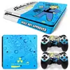 Pegatina Film Colorido para PS4 Slim Pegatina para Mando Pegatina para Mando slim Pegatina para Cuerpo Pegatina para Máquina de Dolor