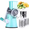 Rebanador Manual Giratorio Multifuncional Transfronterizo para Verduras, Rallador Giratorio, Triturador, Rebanador de Verduras, Herramienta de Cocina