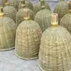 Produtos Artesanais de Tecelagem de Bambu, Gaiolas de Captura de Abelhas de Bambu, Gaiolas Atrativas para Abelhas, Cúpulas de Lâmpadas, Enfeites Pendurados Decorativos Folclóricos, Decorações de Casamento, Molduras Decorativas