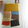 Tela Jacquard de Tira PP Lisa Nueva Malla Tejida Hueca Tejido de Tela Tejida Tela Artesanal para Zapatos y Sombreros Tejido de Tela Ola de Araña