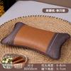 Travesseiro de Casca de Trigo Sarraceno Inteiro de Verão, Núcleo de Travesseiro de Rattan Gelado de Verão, Proteção da Coluna Cervical para Adultos, Auxílio para Dormir, Travesseiro Especial de Bambu, Travesseiro Inteiro Duro para Homens