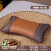 Almohada de cáscara de trigo sarraceno entera de verano, Núcleo de almohada de ratán de hielo de verano, Protección cervical para adultos, Almohada especial de bambú para dormir, Cabeza entera dura para hombres
