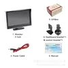 Pantalla de 4.3 pulgadas, 5 pulgadas, 7 pulgadas para camiones, monitor de coche montado en vehículo transfronterizo, cámara de reversa