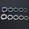 BCR Argola Captiva de Bola Bold Pinch Expansão de Orelha Pode Ser Feita Barra Lateral Nasal Argola Privada Joia Corporal Joia para Piercing Corporal
