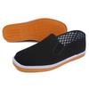 [Venta al por mayor de fábrica] Zapatos de tela del Viejo Pekín en línea suela de tendón de plástico de múltiples capas de corte bajo zapatos de tela simple de inyección de ejército negro