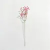 Venda Quente Transfronteiriça Flor de Simulação Haste Única Gipsofila Decoração de Casamento Buquê Flor de Plástico Flor Artificial Ornamento Adereço para Foto