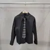 Conjunto de duas peças moda outono e inverno 2026 transfronteiriço terno xadrez retrô saia midi modeladora e camisa elegante com gravata