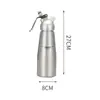 Venta al por mayor de fábrica Nueva pistola de crema de aluminio completo Tanque de vacío Pistola portátil para decorar pasteles con espuma de leche fresca