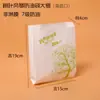 Saco de papel à prova de óleo sem revestimento descartável para levar comida lanche saco para batata frita embalagem para coxa de frango embalagem para frango frito