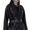 YSF Cintura Casual Transfronteriza Europea y Americana con Cadena Decorativa y Borlas, Estilo Punk, Adecuada para Combinar con Faldas