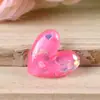 Accesorios Coloridos de Lentejuelas Ovalados Rayados Hechos a Mano DIY Corazón de Resina Pasador de Pelo Accesorios Decorativos Fabricante Mayorista