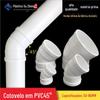 Fabricantes de cotovelo de PVC para drenagem de 45 graus fornecem conexões de tubo padrão nacional resistência à pressão resistência à corrosão drenagem por pressão Curva reta padrão nacional